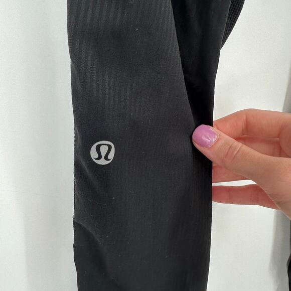 Lululemon Street To Studio Crop No Liner Cropped Pants Swift Sweatpants, Black - Picture 10 of 13